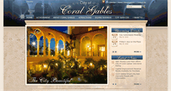 Desktop Screenshot of coralgables.com